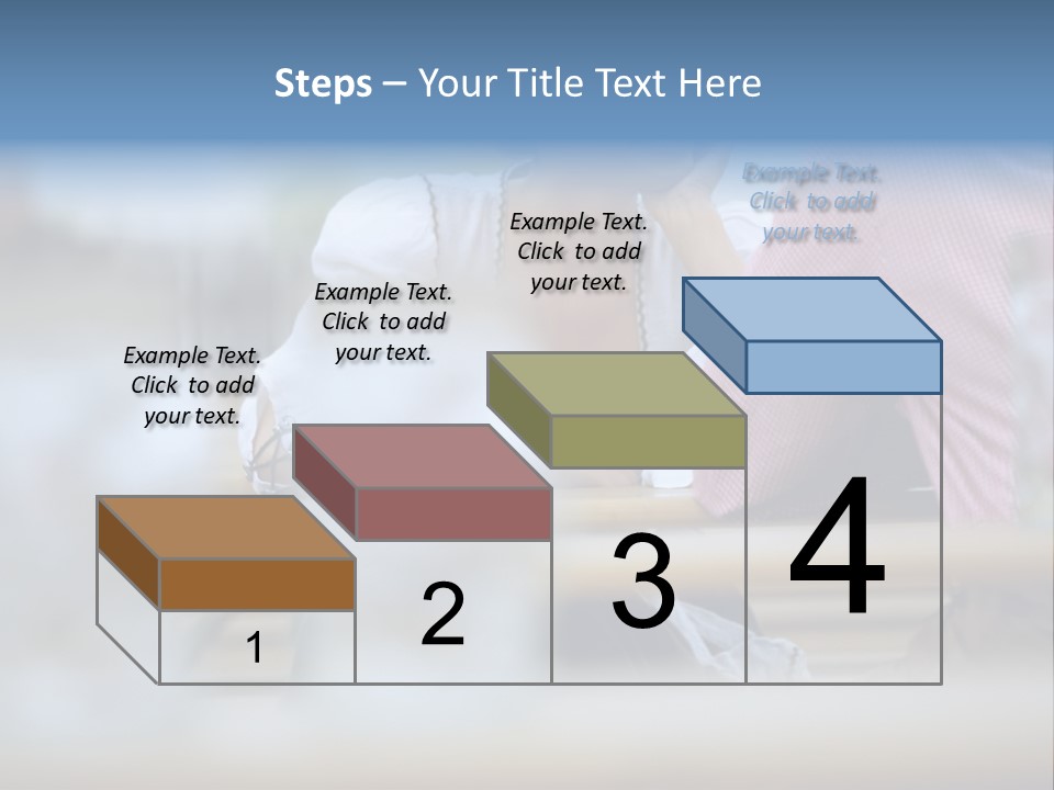 Two Happy Tableware PowerPoint Template