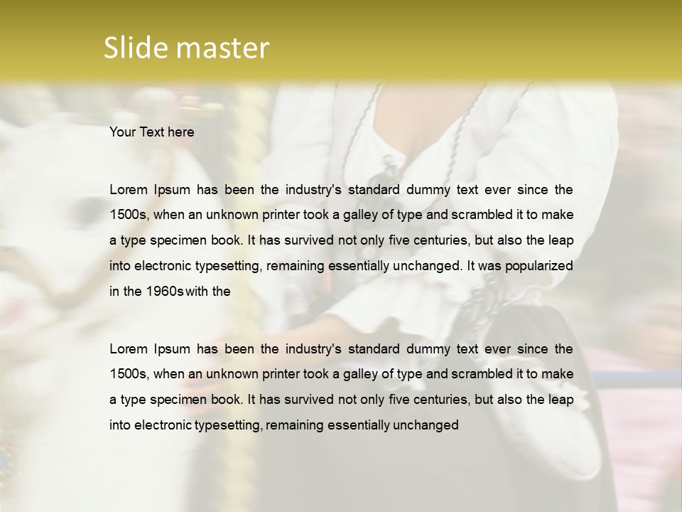 Couples Male Couple PowerPoint Template