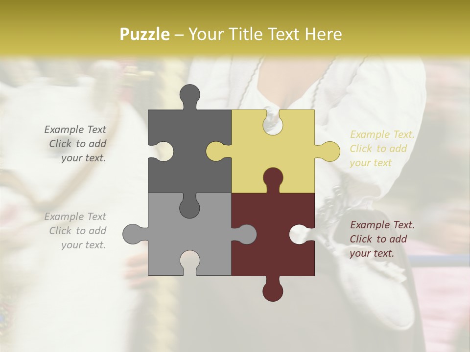 Couples Male Couple PowerPoint Template