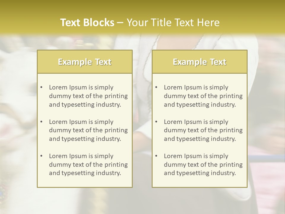 Couples Male Couple PowerPoint Template