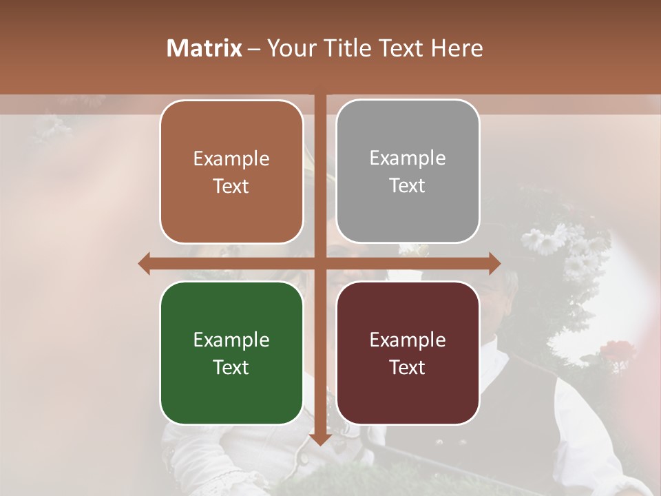 Events Male Seated PowerPoint Template