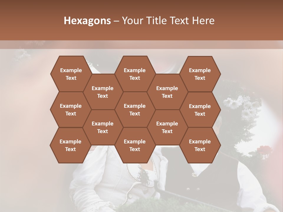 Events Male Seated PowerPoint Template