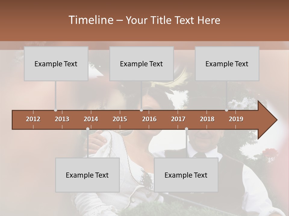 Events Male Seated PowerPoint Template
