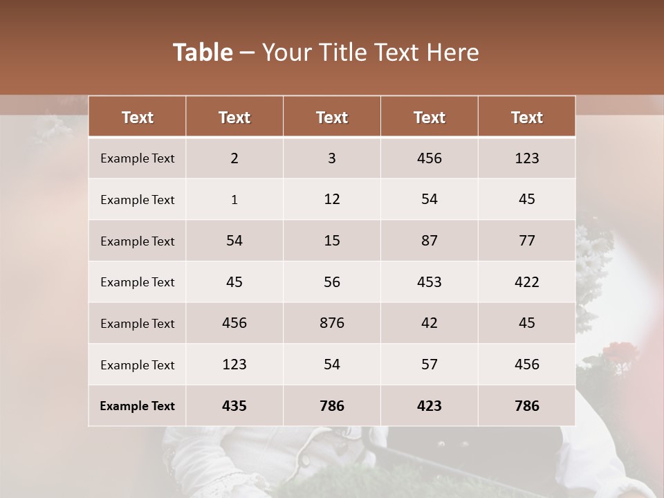 Events Male Seated PowerPoint Template