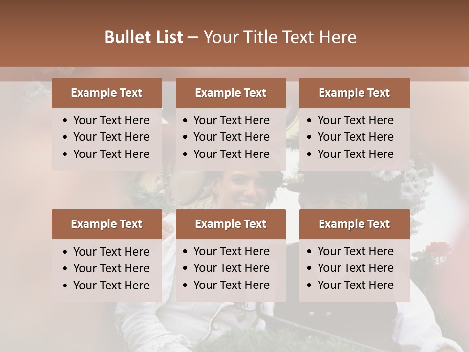 Events Male Seated PowerPoint Template