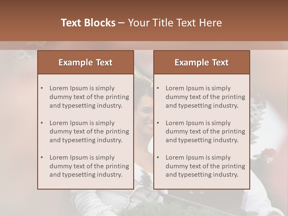 Events Male Seated PowerPoint Template