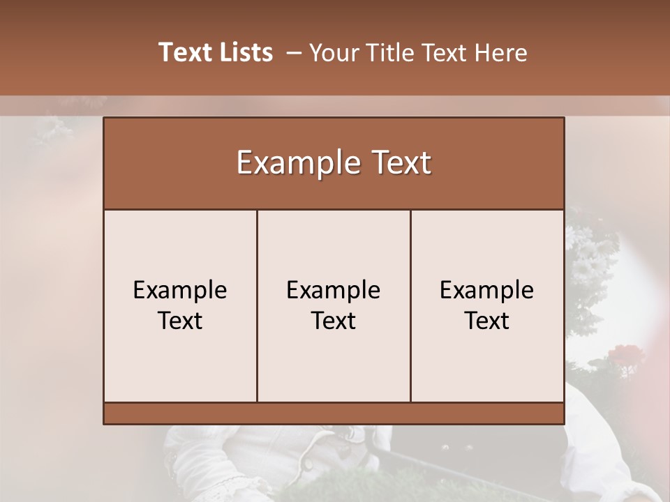 Events Male Seated PowerPoint Template