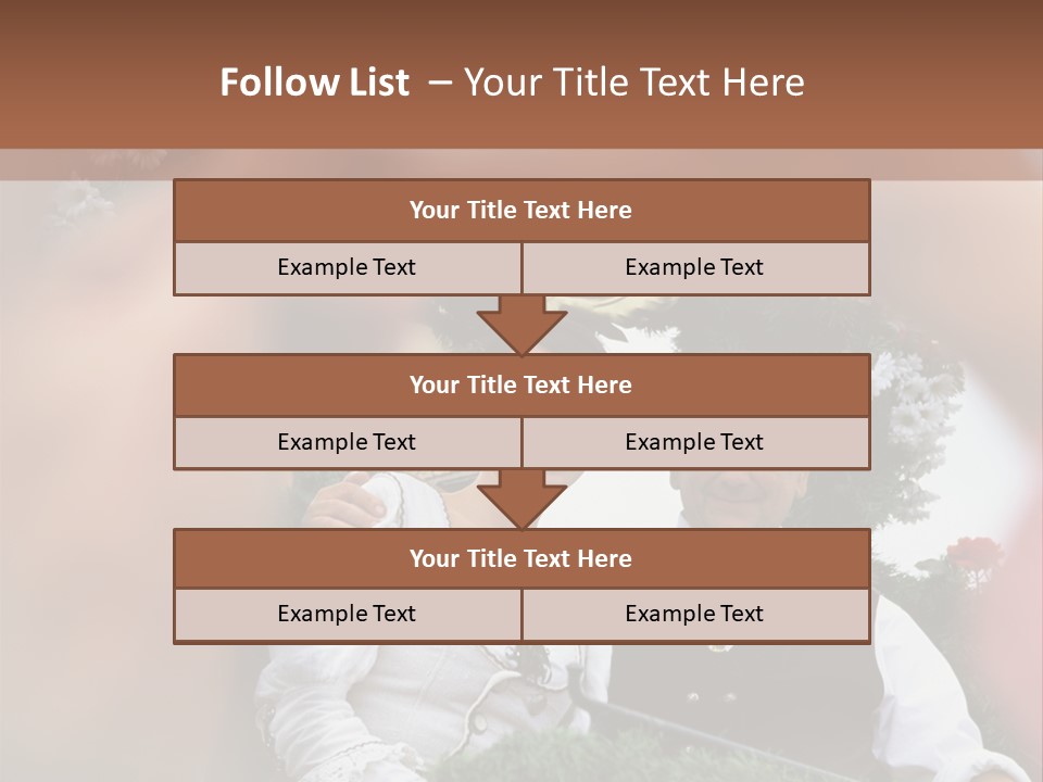 Events Male Seated PowerPoint Template