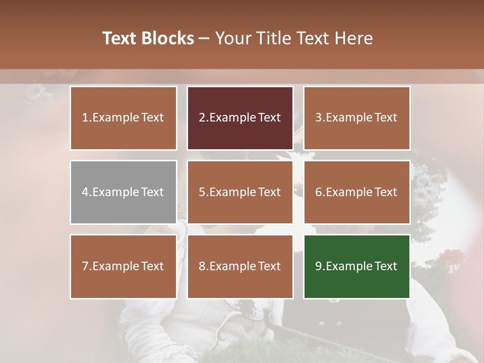 Events Male Seated PowerPoint Template