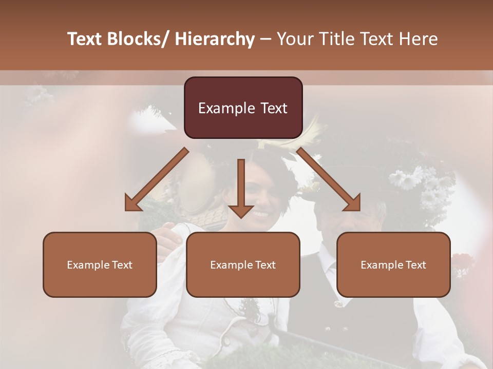Events Male Seated PowerPoint Template