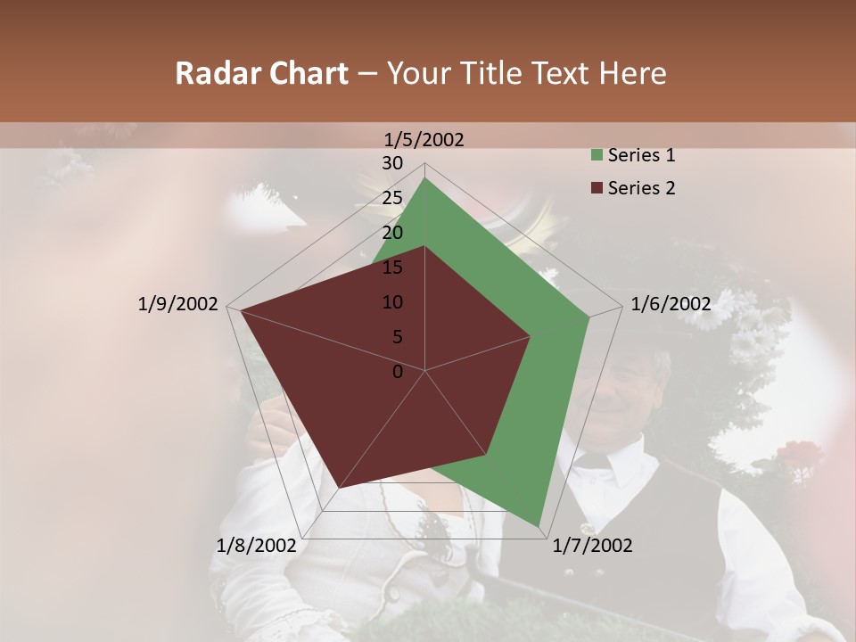 Events Male Seated PowerPoint Template