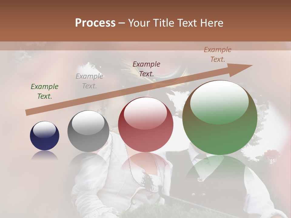 Events Male Seated PowerPoint Template