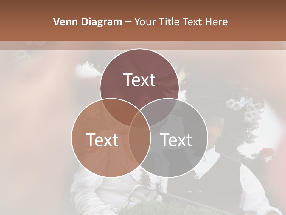 Events Male Seated PowerPoint Template