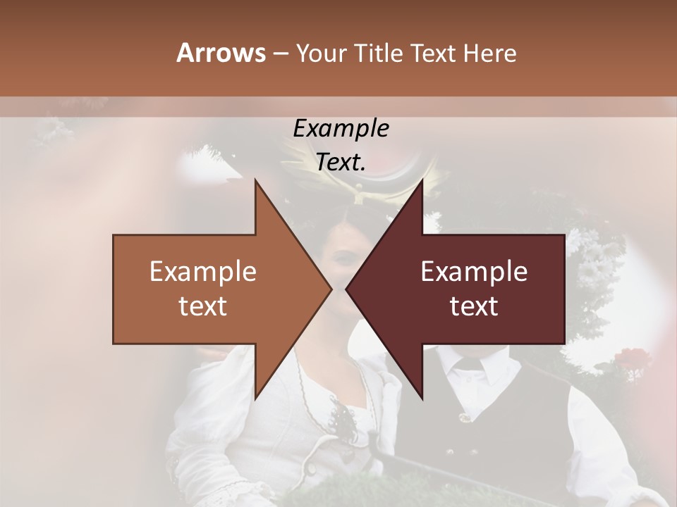 Events Male Seated PowerPoint Template