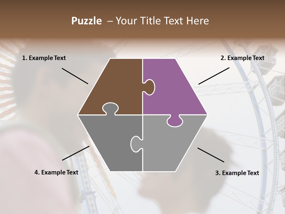 Guy Cheer Heteroual Couple PowerPoint Template