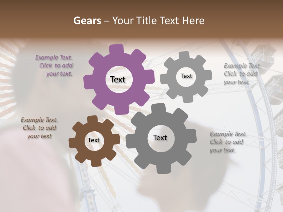 Guy Cheer Heteroual Couple PowerPoint Template