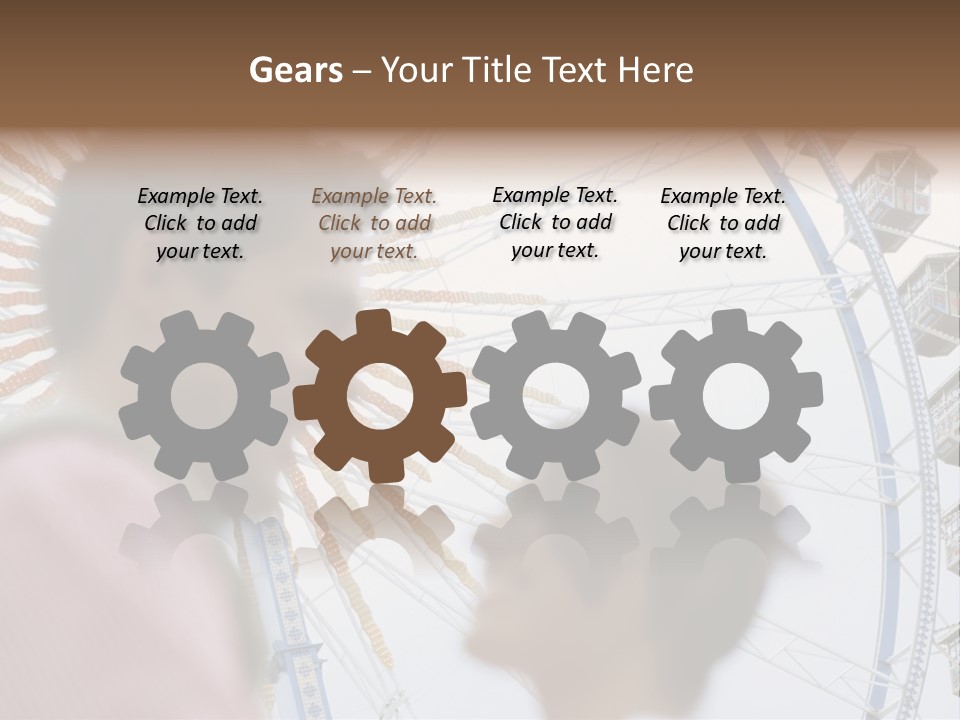 Guy Cheer Heteroual Couple PowerPoint Template