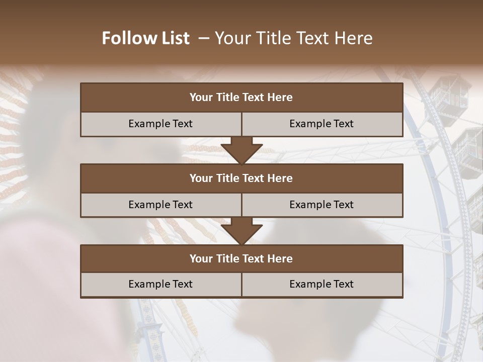 Guy Cheer Heteroual Couple PowerPoint Template
