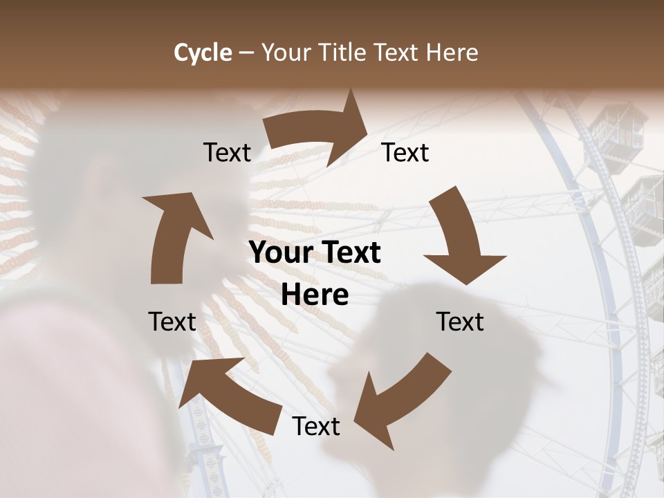 Guy Cheer Heteroual Couple PowerPoint Template