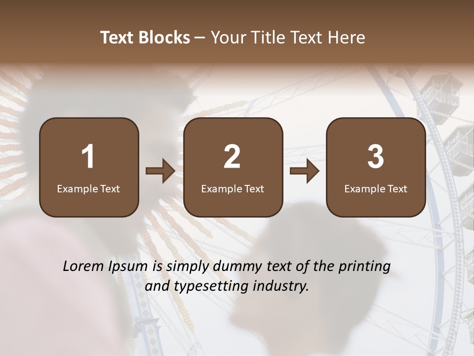 Guy Cheer Heteroual Couple PowerPoint Template