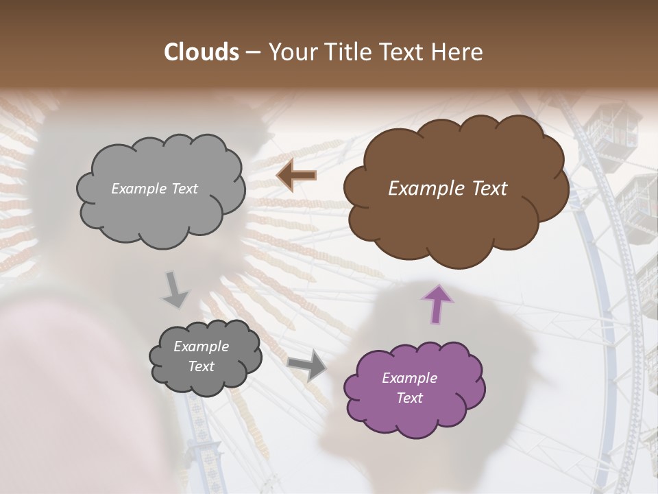 Guy Cheer Heteroual Couple PowerPoint Template