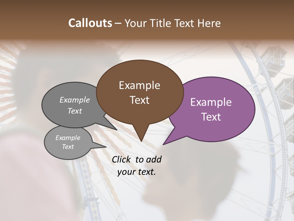 Guy Cheer Heteroual Couple PowerPoint Template