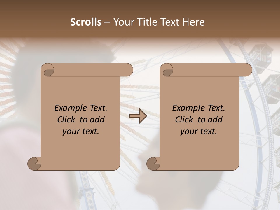 Guy Cheer Heteroual Couple PowerPoint Template