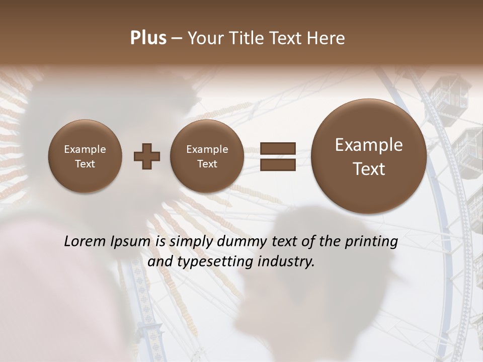 Guy Cheer Heteroual Couple PowerPoint Template