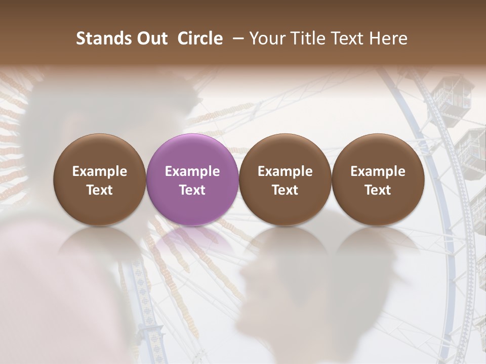 Guy Cheer Heteroual Couple PowerPoint Template