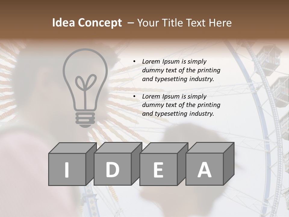 Guy Cheer Heteroual Couple PowerPoint Template