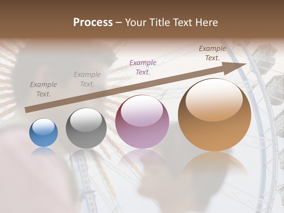 Guy Cheer Heteroual Couple PowerPoint Template