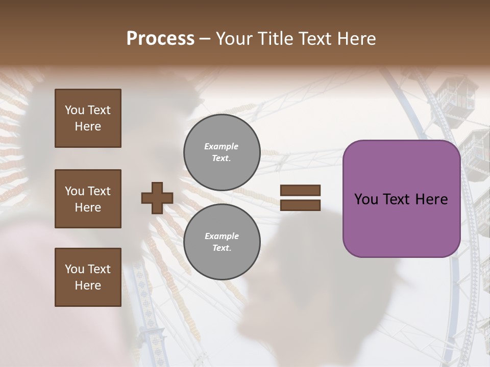 Guy Cheer Heteroual Couple PowerPoint Template