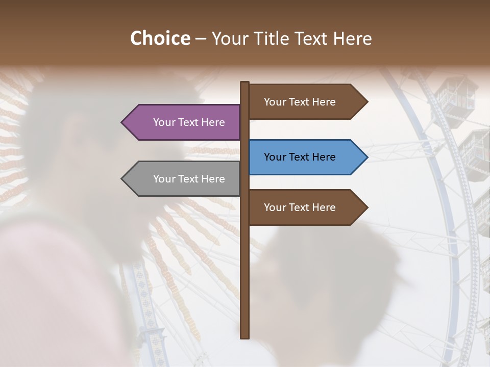 Guy Cheer Heteroual Couple PowerPoint Template