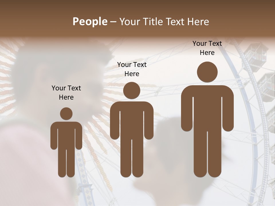 Guy Cheer Heteroual Couple PowerPoint Template