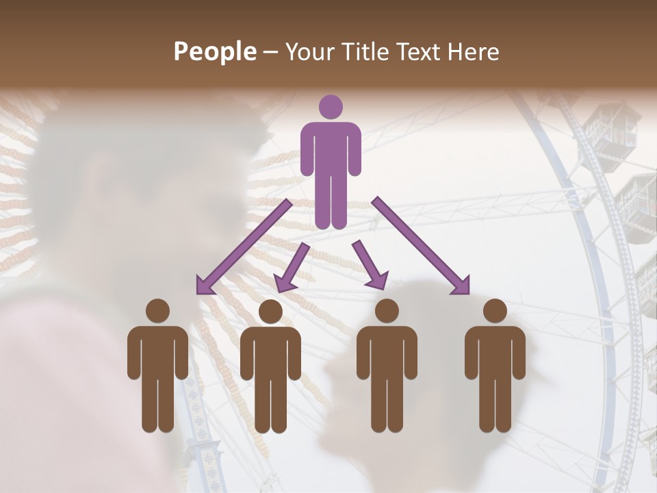 Guy Cheer Heteroual Couple PowerPoint Template