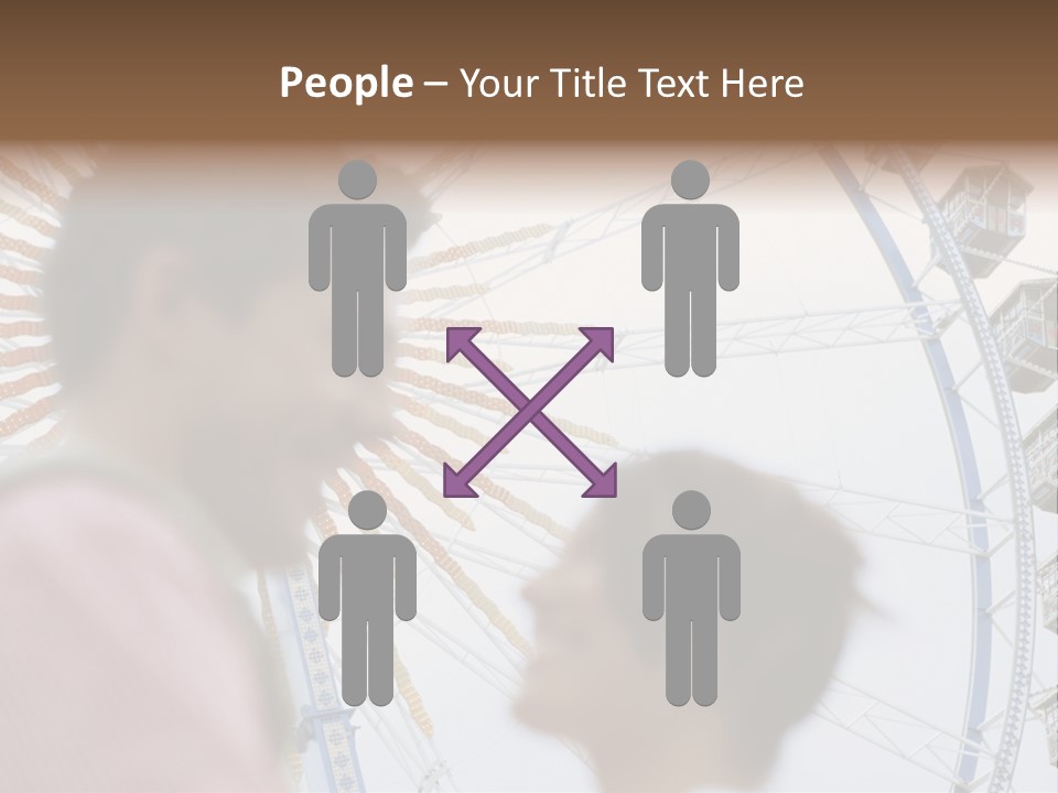 Guy Cheer Heteroual Couple PowerPoint Template