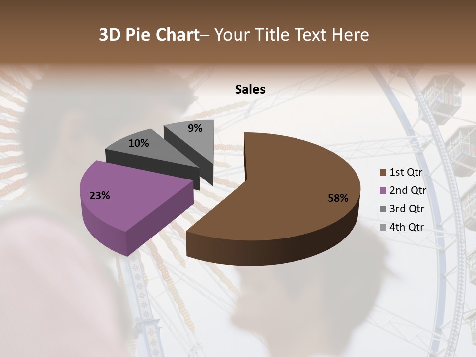 Guy Cheer Heteroual Couple PowerPoint Template