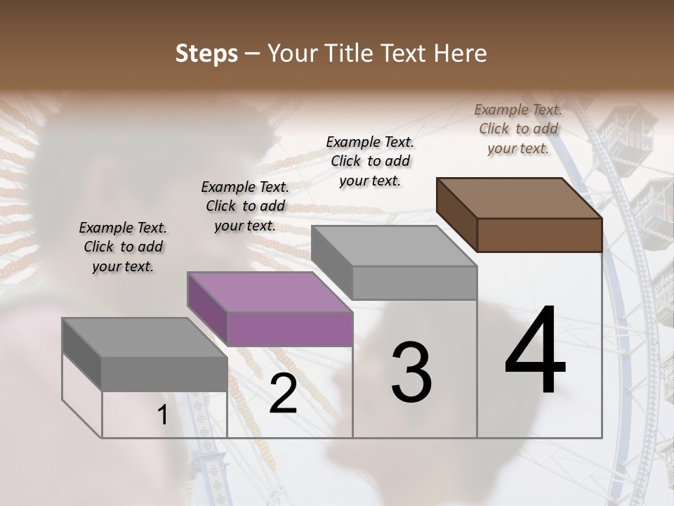 Guy Cheer Heteroual Couple PowerPoint Template