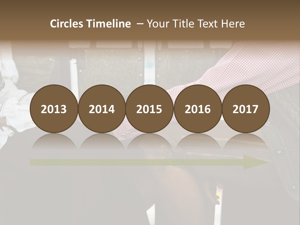 Grown Up Amusement Parks Holding Hands PowerPoint Template