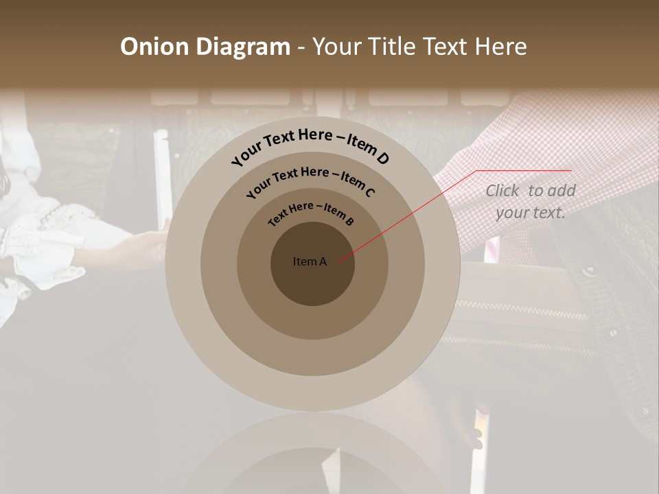 Grown Up Amusement Parks Holding Hands PowerPoint Template
