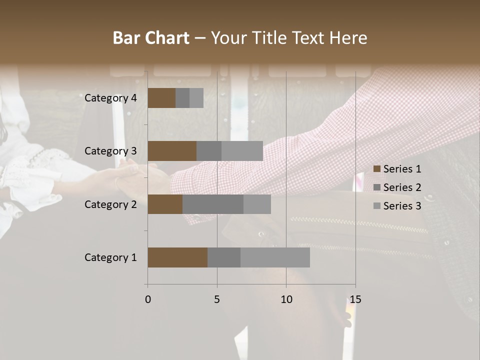 Grown Up Amusement Parks Holding Hands PowerPoint Template