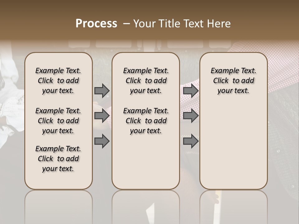 Grown Up Amusement Parks Holding Hands PowerPoint Template