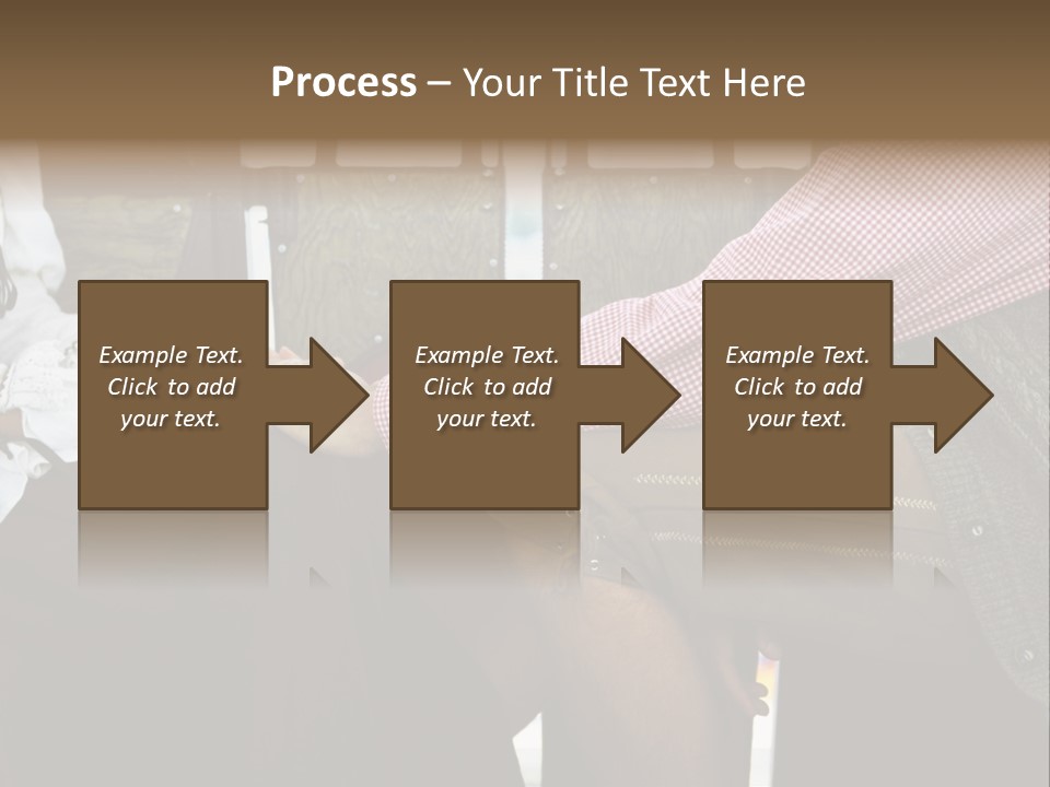 Grown Up Amusement Parks Holding Hands PowerPoint Template