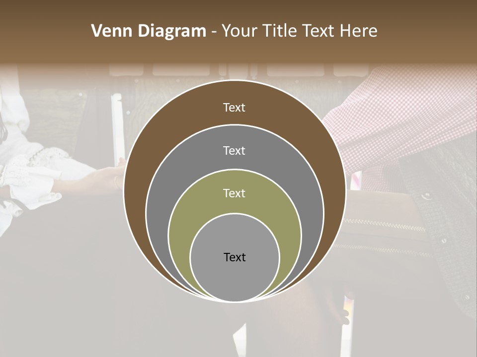 Grown Up Amusement Parks Holding Hands PowerPoint Template