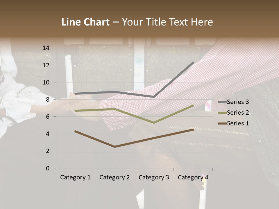 Grown Up Amusement Parks Holding Hands PowerPoint Template