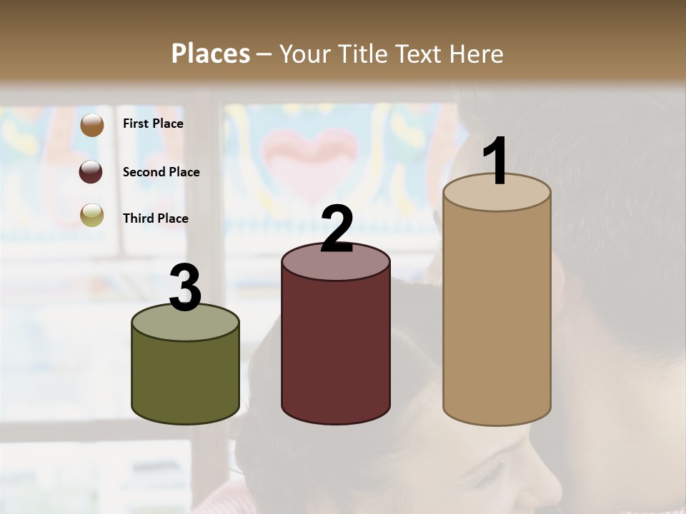 Hugging Fun Fairs German Beerfest PowerPoint Template