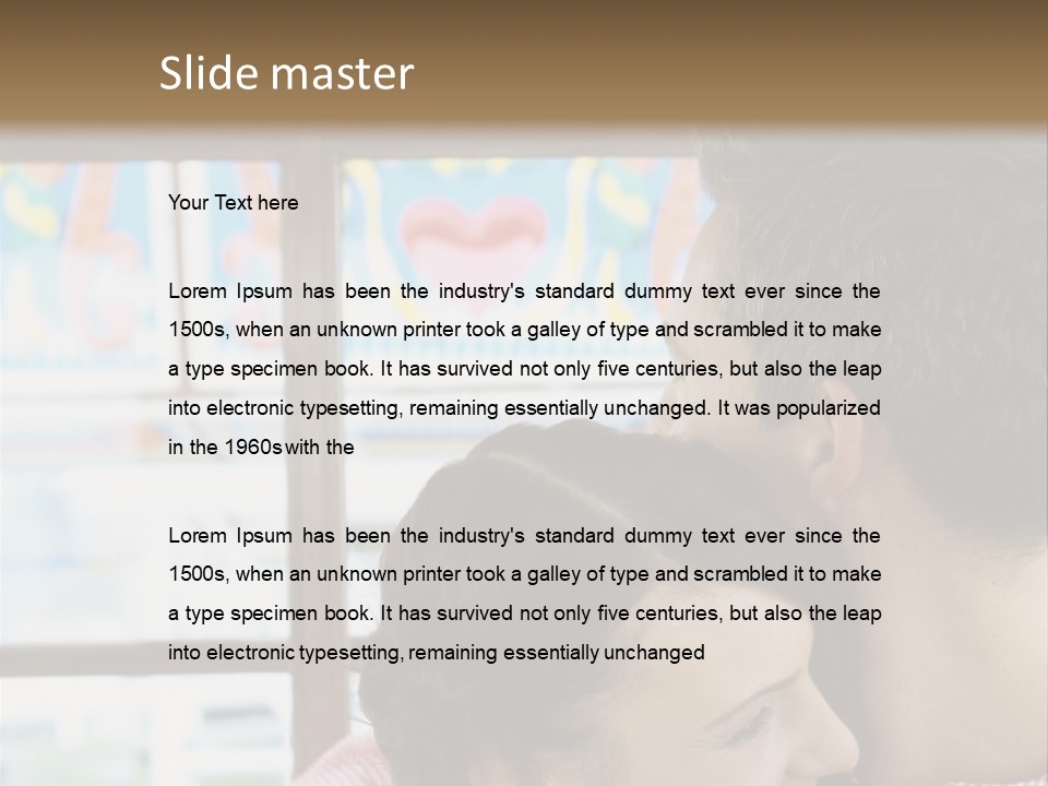 Hugging Fun Fairs German Beerfest PowerPoint Template