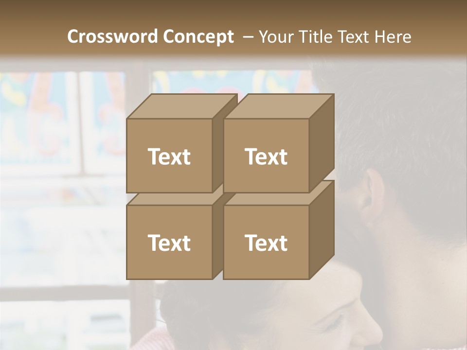 Hugging Fun Fairs German Beerfest PowerPoint Template