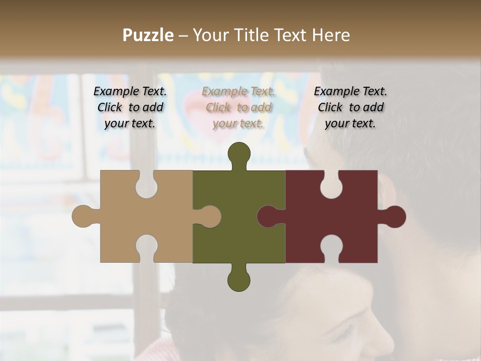 Hugging Fun Fairs German Beerfest PowerPoint Template