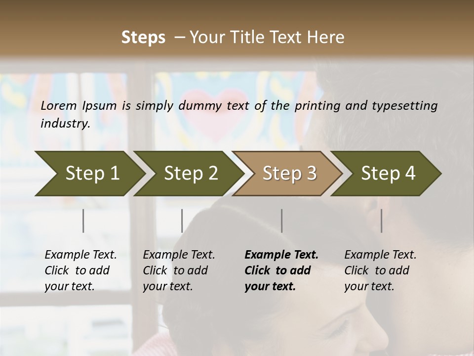 Hugging Fun Fairs German Beerfest PowerPoint Template